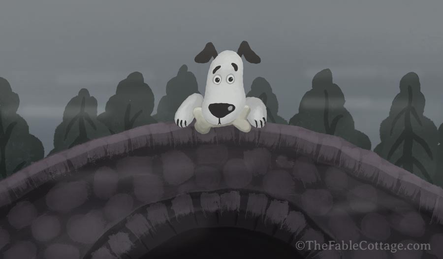 The Dog and his Bone - US English accent (TheFableCottage.com